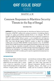 Common responses to maritime security threats in the Bay of Bengal  