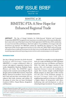 BIMSTEC-FTA: A new hope for enhanced regional trade