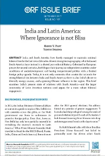 India and Latin America: Where ignorance is not bliss