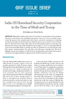 India-US homeland security cooperation in the time of Modi and Trump  