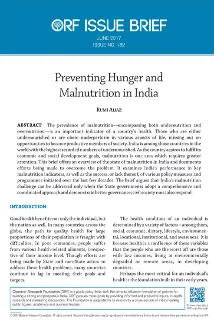 Preventing hunger and malnutrition in India  
