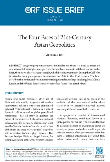 The four faces of 21st century Asian geopolitics  