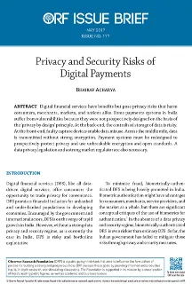 Privacy and security risks of digital payments
