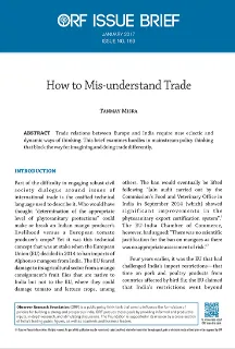 How to mis-understand trade  