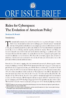 Rules for Cyberspace: The Evolution of American Policy  