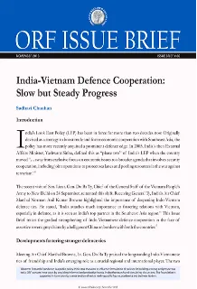 India-Vietnam Defence Cooperation: Slow but Steady Progress