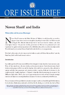 Nawaz Sharif and India