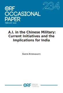 A.I. in the Chinese military: Current initiatives and the implications for India  