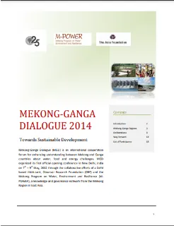 Mekong-Ganga Dialogue 2014