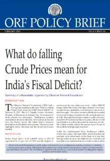 What do falling Crude Prices mean for India's Fiscal Deficit?  