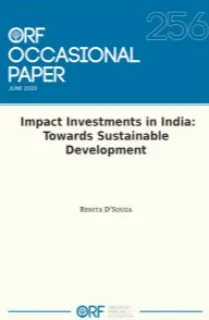 Impact Investments in India: Towards Sustainable Development  