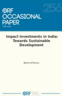 Impact Investments in India: Towards Sustainable Development