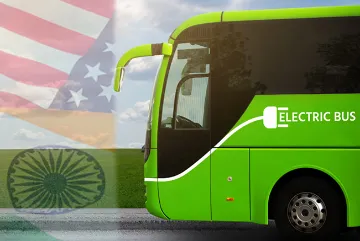 इलेक्ट्रिक बसों पर भारत-अमेरिका सहभागिता: रफ़्तार के लिए निजी क्षेत्र की भागीदारी ज़रूरी  