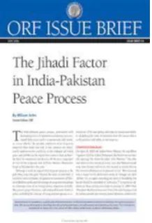 The Jihadi Factor in India-Pakistan Peace Process