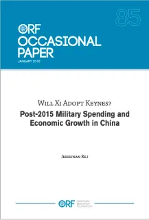 Post-2015 military spending and economic growth in China