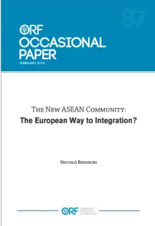 The new ASEAN community: The European way to integration?  