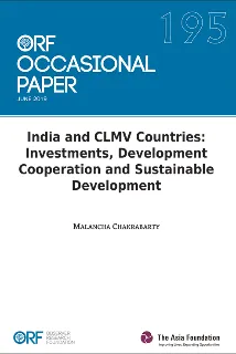 India and CLMV countries: Investments, development cooperation and sustainable development