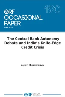 The central bank autonomy debate and India’s  
