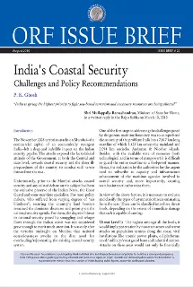 India’s Coastal Security Challenges and Policy Recommendations  