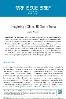 Imagining a global IR out of India