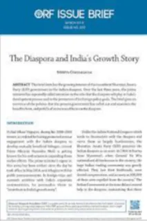 The diaspora and India’s growth story  