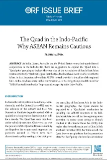 The Quad in the Indo-Pacific: Why ASEAN remains cautious  