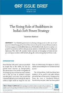 The rising role of Buddhism in India’s soft power strategy