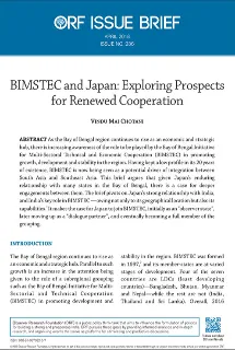 BIMSTEC and Japan: Exploring prospects for renewed cooperation  