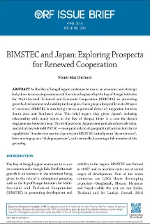 BIMSTEC and Japan: Exploring prospects for renewed cooperation