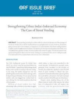 Strengthening urban India’s informal economy: The case of street vending  