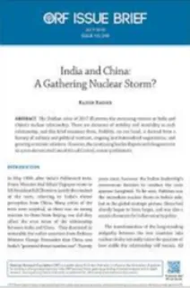 India and China: A gathering nuclear storm?  