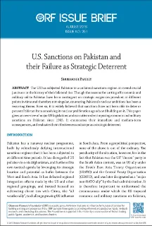 US sanctions on Pakistan and their failure as strategic deterrent