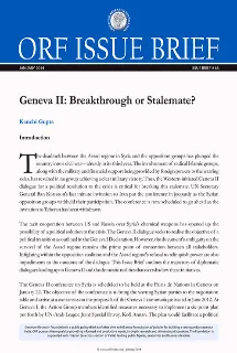 Geneva II: Breakthrough or Stalemate?  