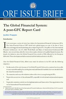 The Global Financial System: A post-GFC Report Card