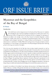 Myanmar and the Geopolitics of the Bay of Bengal