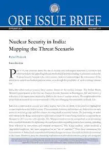 Nuclear Security in India: Mapping the Threat Scenario
