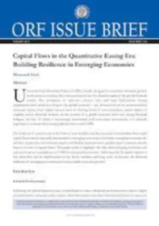 Capital Flows in the Quantitative Easing Era: Building Resilience in Emerging Economies  