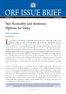 Net neutrality and antitrust: Options for India