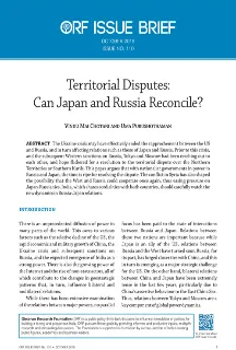 Territorial Disputes: Can Japan and Russia Reconcile?  