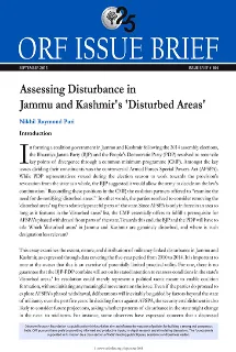 Assessing Disturbance in Jammu and Kashmir’s Disturbed Areas