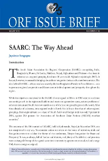 SAARC: The Way Ahead  