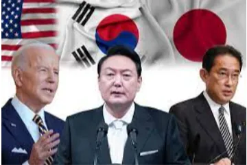 अमेरिका-जपान-दक्षिण कोरिया या त्रिपक्षीय युती समोरील चीनचे आव्हान  