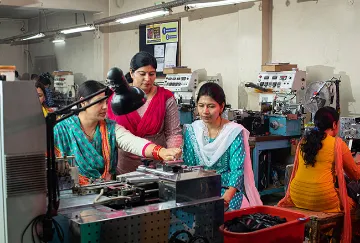 Advancing women's role in India's economic progress