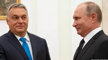 Putin’s meeting with Orbán in  