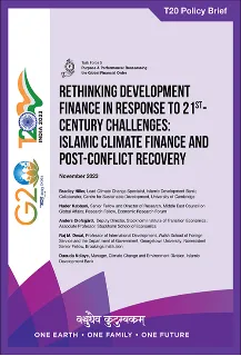 Rethinking Development Finance in Response to 21st-Century Challenges:  Islamic Climate Finance and Post-Conflict Recovery  