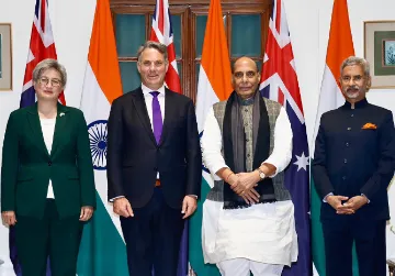 Momentum in the India-Australia Relationship on Display With 2+2 Strategic Dialogue  