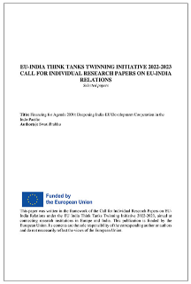 Financing for Agenda 2030: Deepening India-EU Development Cooperation in the Indo-Pacific