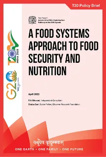 A Food Systems Approach to Food Security and Nutrition  