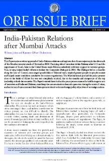 India-Pakistan Relations after Mumbai Attacks  
