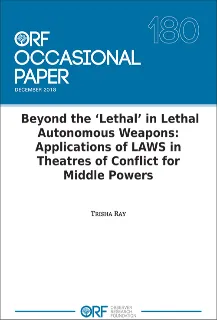 Beyond the ‘Lethal’ in lethal autonomous weapons: Applications of LAWS in theatres of conflict for middle powers  